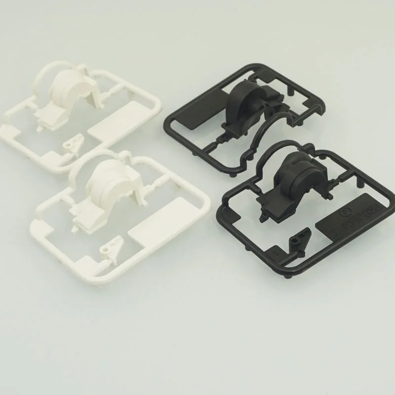 2 Pezzi Di Plastica Di Carbonio Fatta In Casa Easy Lock Per Telaio S2 Per Tamiya Mini 4Wd Racing Car