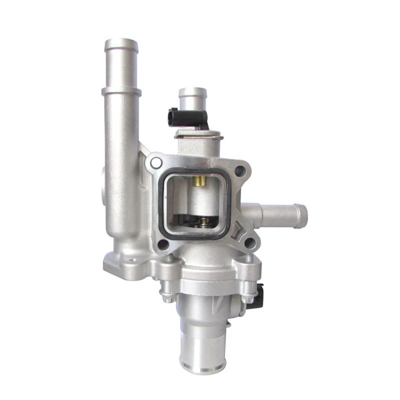 

1 PCS Car Thermostat Housing 25192228 55564890 55577284 Silver For CHEVROLET SONIC CRUZE TRAX 1.6L 1.8L Water Outlet