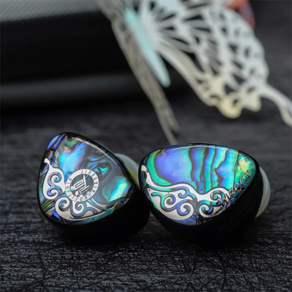 JUZEAR Butterfly 61T In Ear Monitors 1DD + 6BA Hybrid Drivers Headset Detachable 0.78 2Pin Cable Audiophile HiFi Wired Music IEM