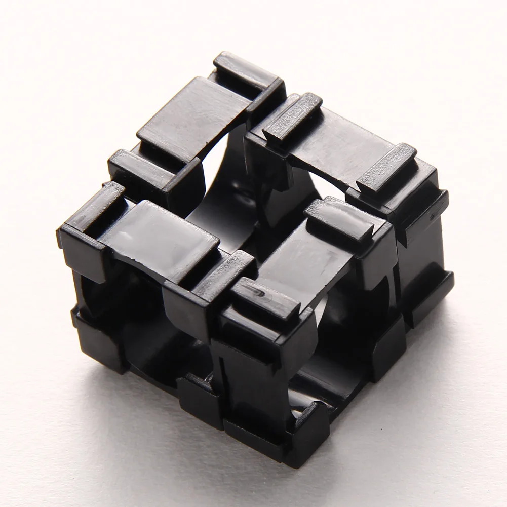 100Pcs Practical 18650 Battery Holder 18650 Li-ion Cylindrical Cell Storage Case Box Plastic Organizer Container