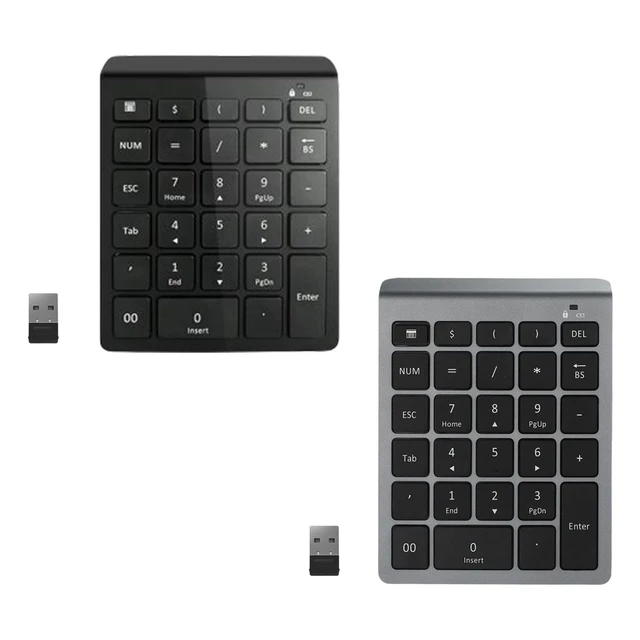 Pavé numérique sans fil - Pavé numérique / clavier - piles incluses - plug  and play 