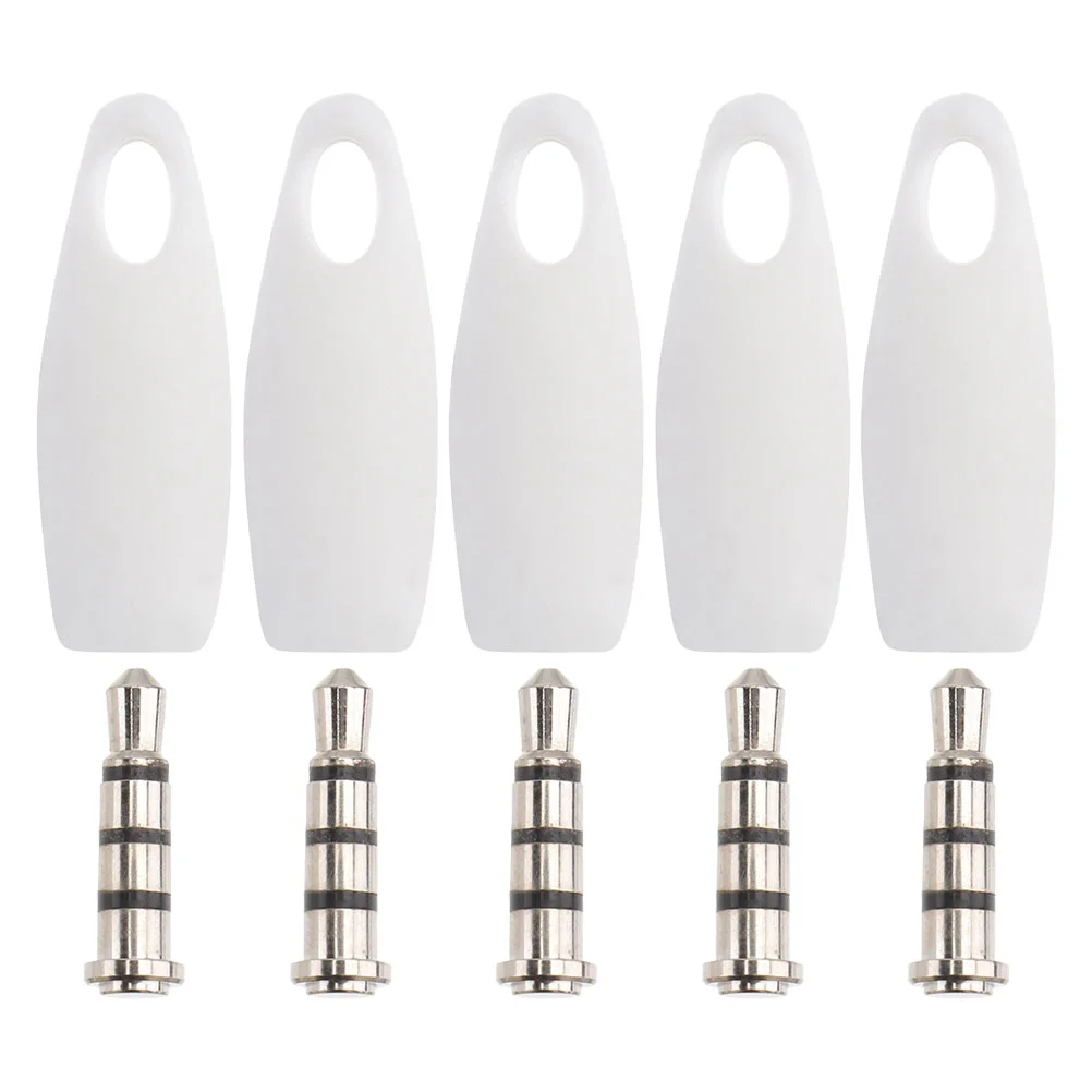 

5 Sets Sound Audio Microphone Silicone Cover with Tablet Covers Silica Gel