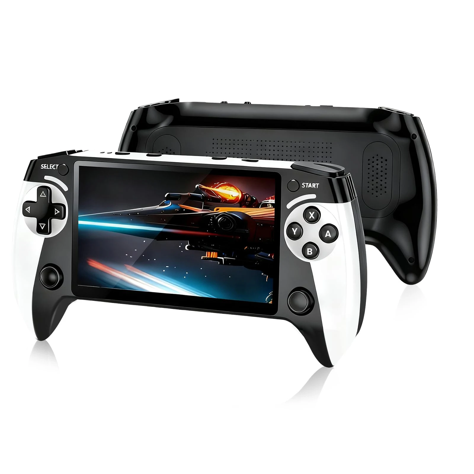 Handheld Game Console 5.5 Inch Screen Retro Gaming Console with 20000+ Games Game Player for Kids and Adults - 6