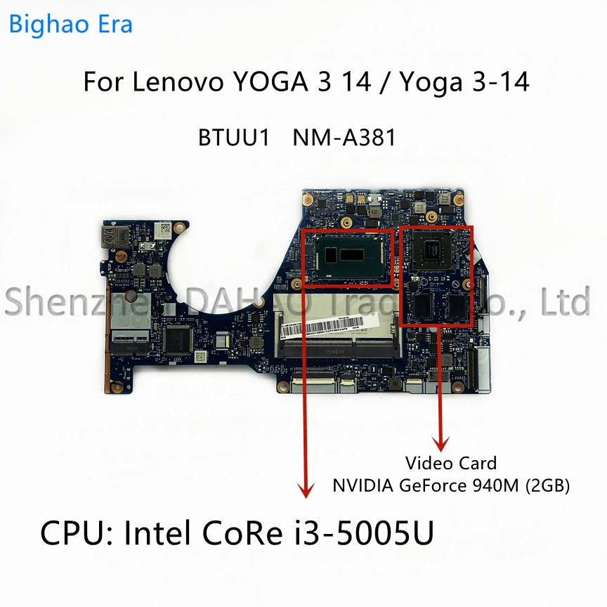 Lenovo yoga 3 14 best sale motherboard