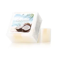 100g B + lait de coco bio pur extrait de plante savon fait main traitement du visage acné savon au lait de chèvre 3