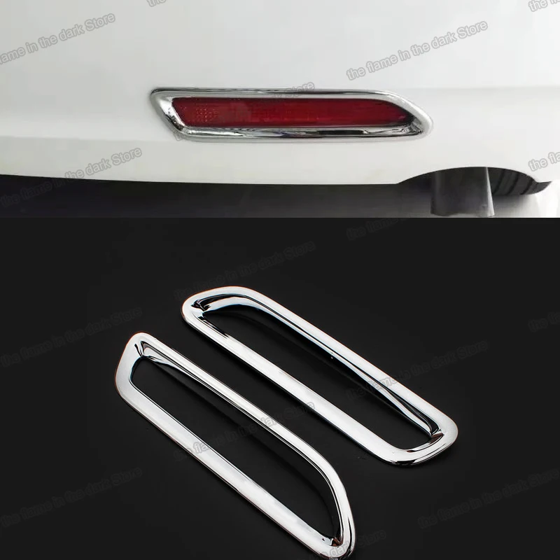 

abs car rear foglight frame trims for toyota sienna 2015 2016 2017 2018 2019 2020 accessories decoration 2011 2012 2013 2014
