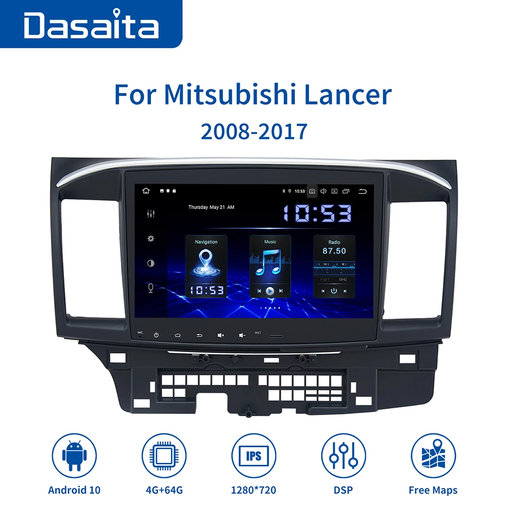 Din Radio Mobil untuk Mitsubishi Lancer 