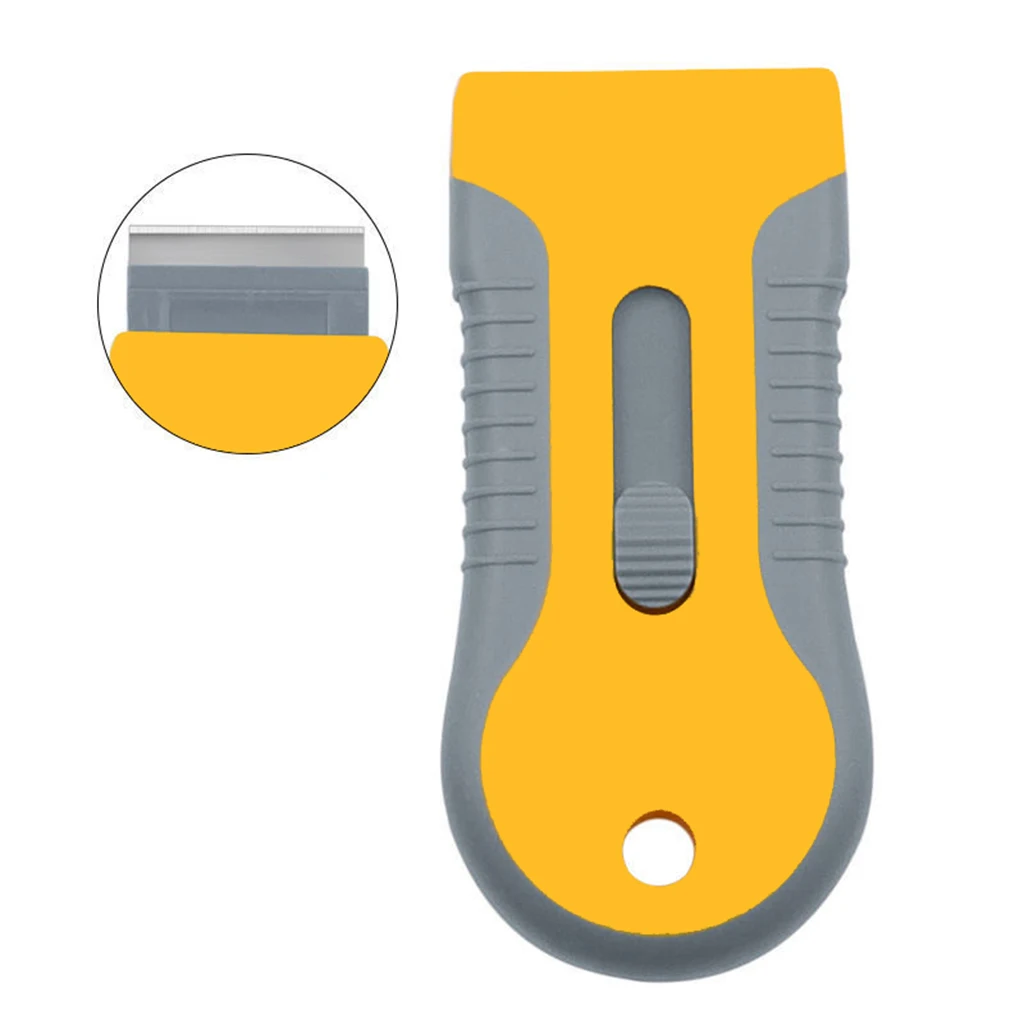 Scalable and Safe Cleaning Knife, Small Push Blade, Scraper  for Cutting  Repairing Adhesive Removed Glass and Ceramic Tiles