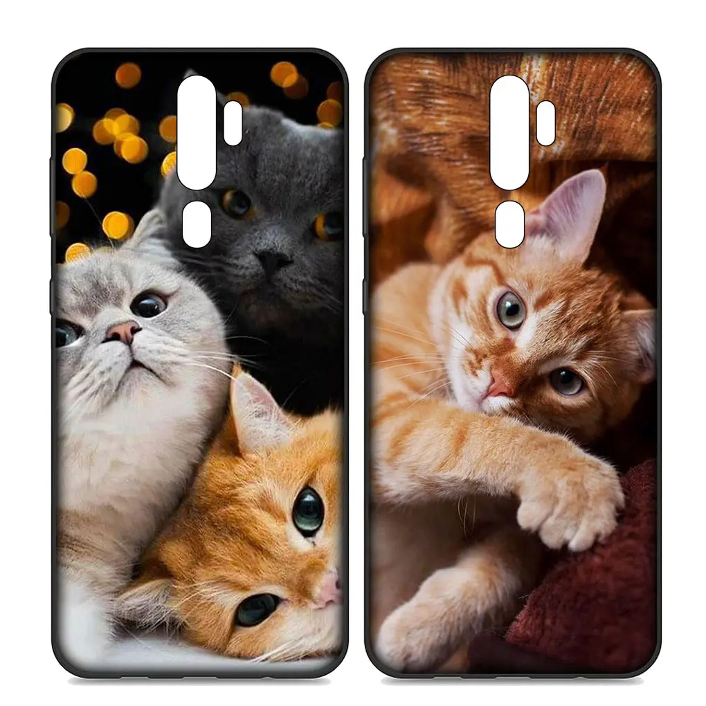 Meow Eyes Kitten Cat Soft Phone Case Cover