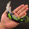 17cm Valorant Weapon RGX 11z Pro Karambit Game Weapon Metal Model Keychain Peripherals Metal Material Birthday Gifts Toys Kids 1