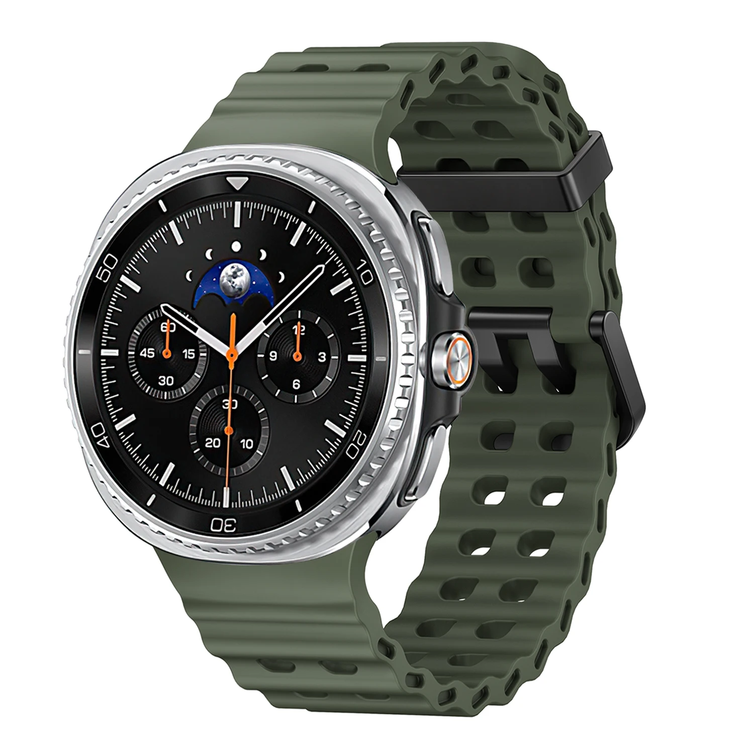 Premium Silicone Watchband for Samsung Galaxy Watch - Marine Blue