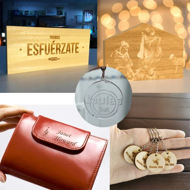 SIHAO 40W Lasergravierer CO2-Laserschneidmaschine 300x200mm USB-Schnittstelle mit CorelDraw-frei für Holz- und Acryl-DIY-Gravur – Detail 10