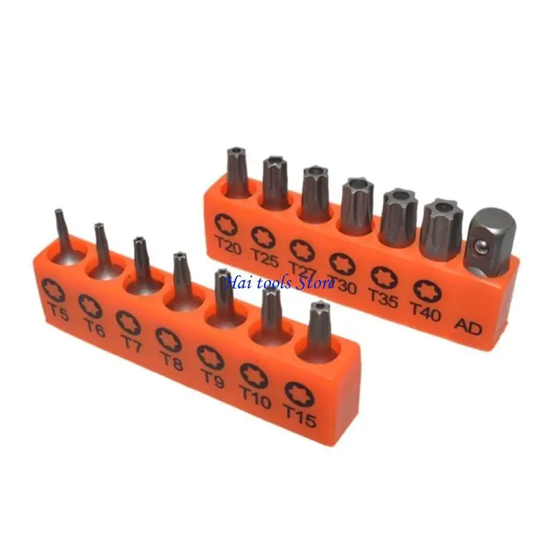 X37e 14pcs langlebig 25mm Pflaumenblüten -Elektroschraubendreher Bit Elektranhandwerkzeuge – Detail 7