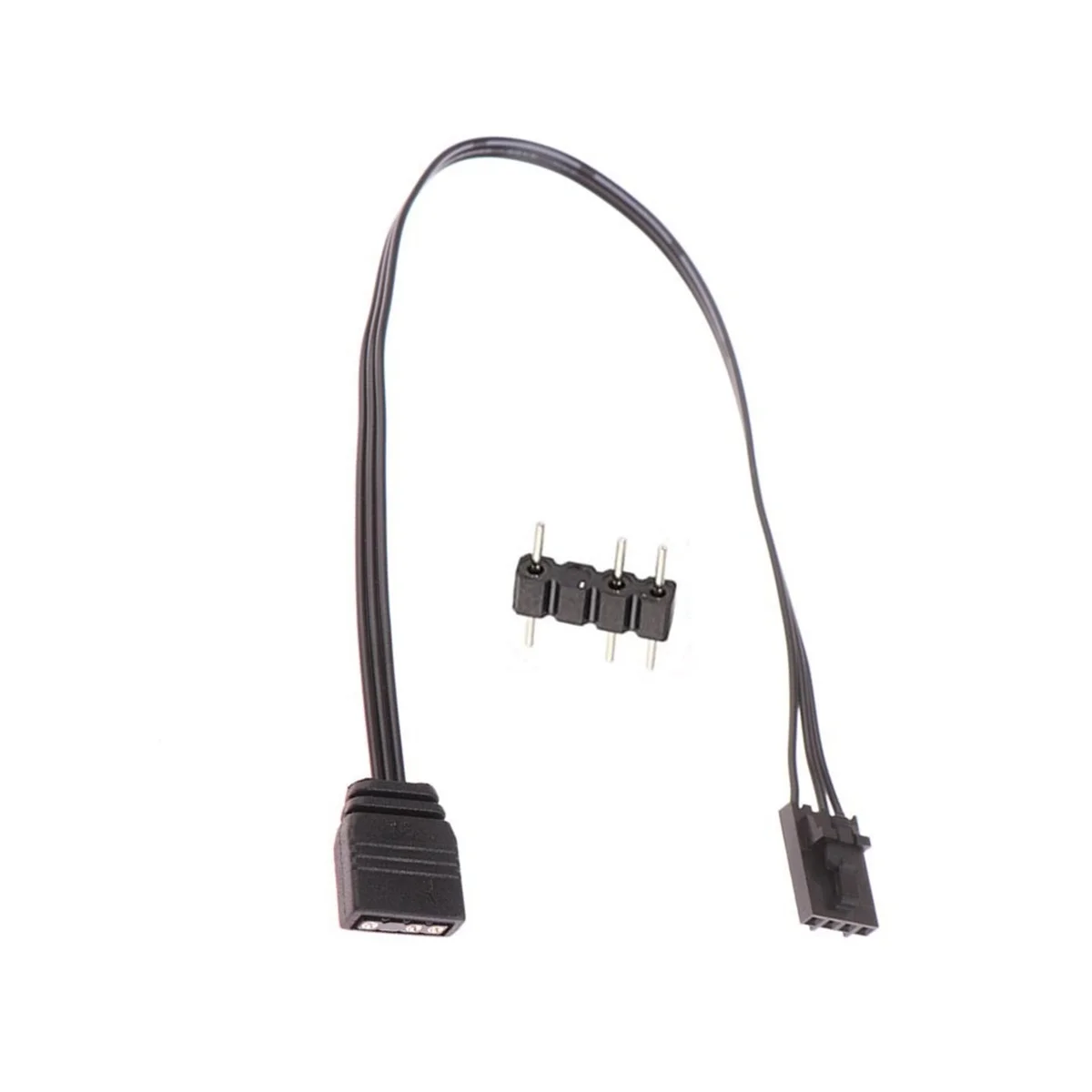 

For Corsair 4PIN RGB to Standard ARGB 3-Pin 5V Adapter Connector RGB Cable 25cm