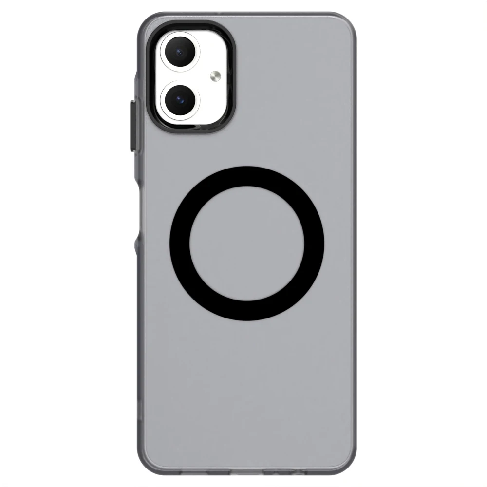 Candy Colors Translucent Phone Case with Magnetic Wireless Charging and Durable TPU Frame