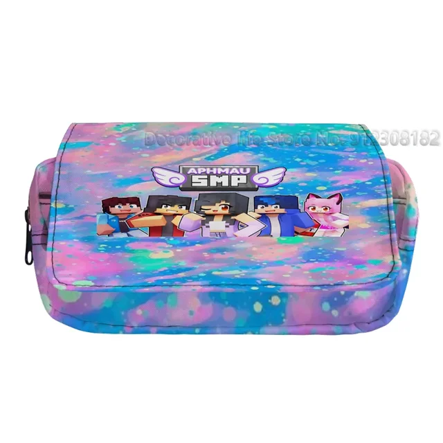 Aphmau Backpack with Lunch Box and with Pencil Box