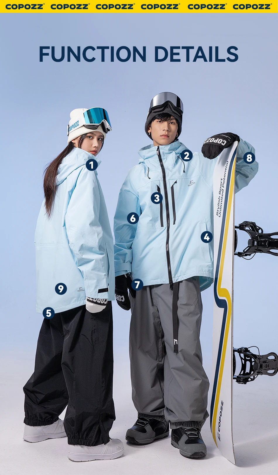 Hooded Ski Jacket
