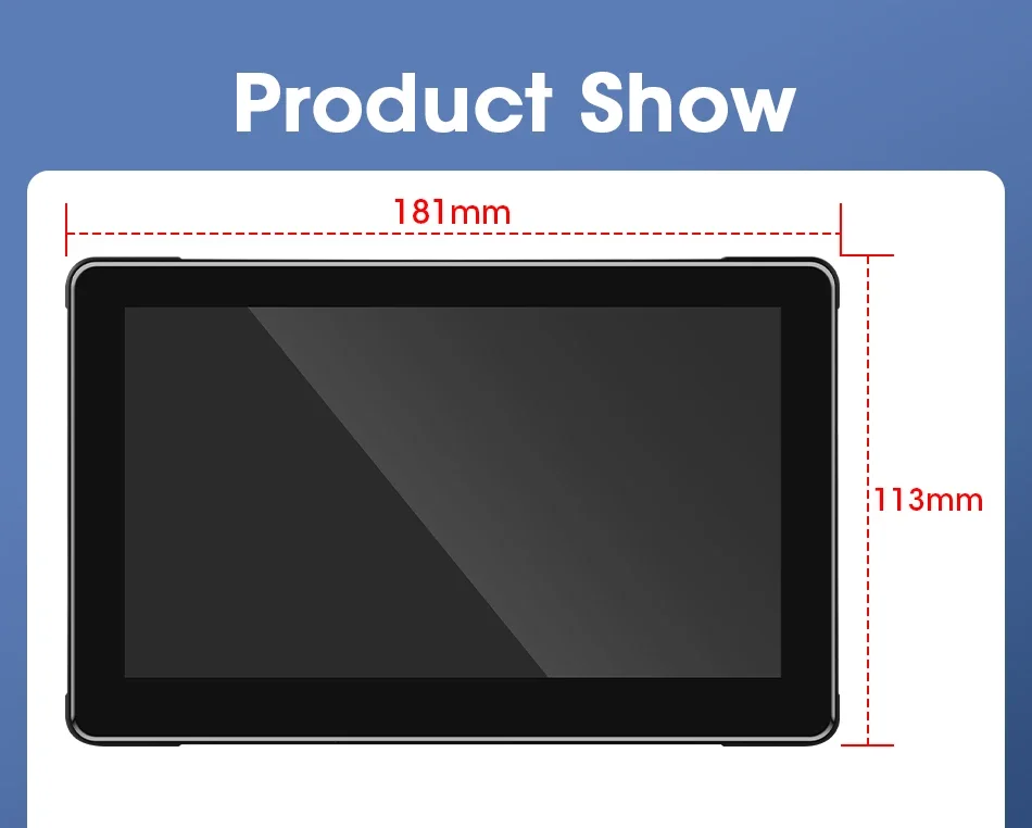 Srnubi 7 Zoll Motorrad DVR Tragbare Drahtlose CarPlay Android Auto AI Stimme Dual Bluetooth IP67 Wasserdicht bildschirm GPS Navigation – Detail 25