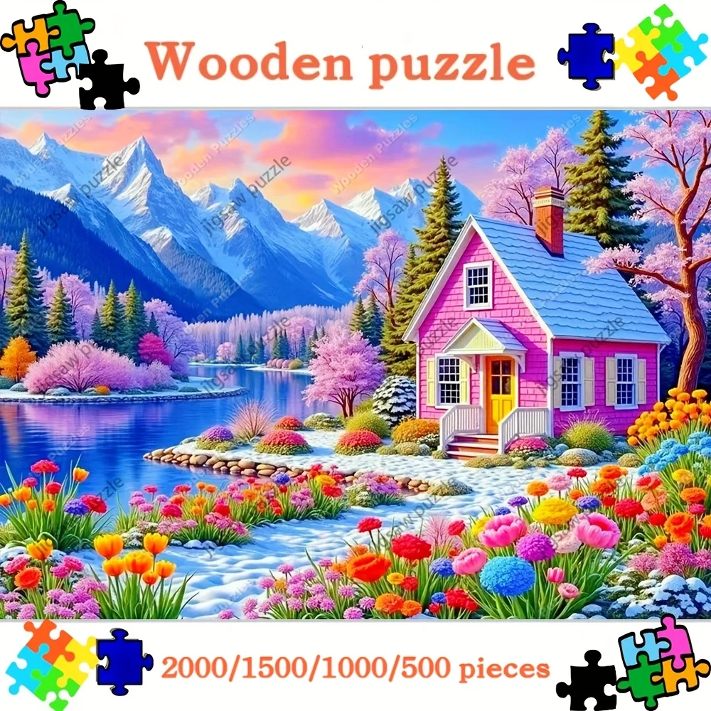 Heaven Arbre De Vie Puzzles En Bois Pour Adultes 1000 Pièces Puzzle