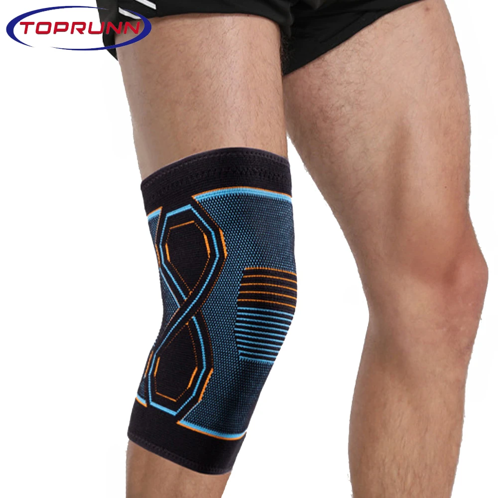Nylon Knee Brace Breathable Knee Support Pads Running Cycling Bandage Basketball Elastic Adult Brace Protector For Men And Women