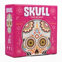 Skull Party Game Bluffing and Strategy Board Game 3-6 Players Board Game 1