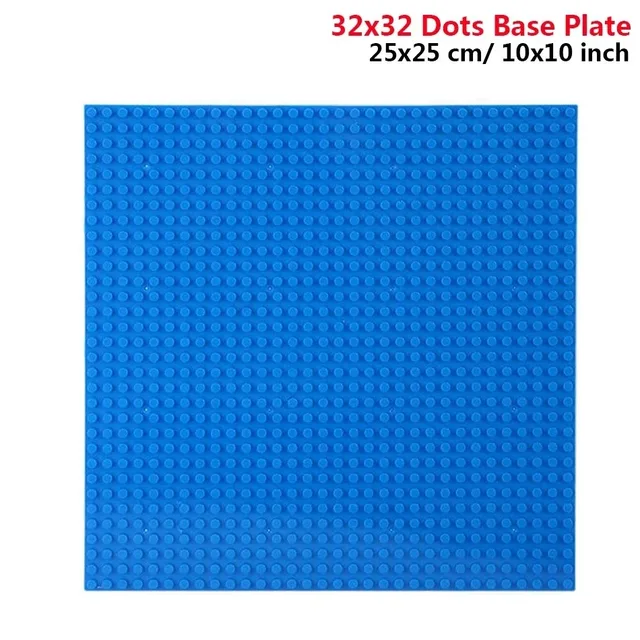 32x32 32x16 Dots Classic Building Blocks Base Plate MOC DIY Small Size Bricks Baseplate Parts for City Figures Children Toys 2