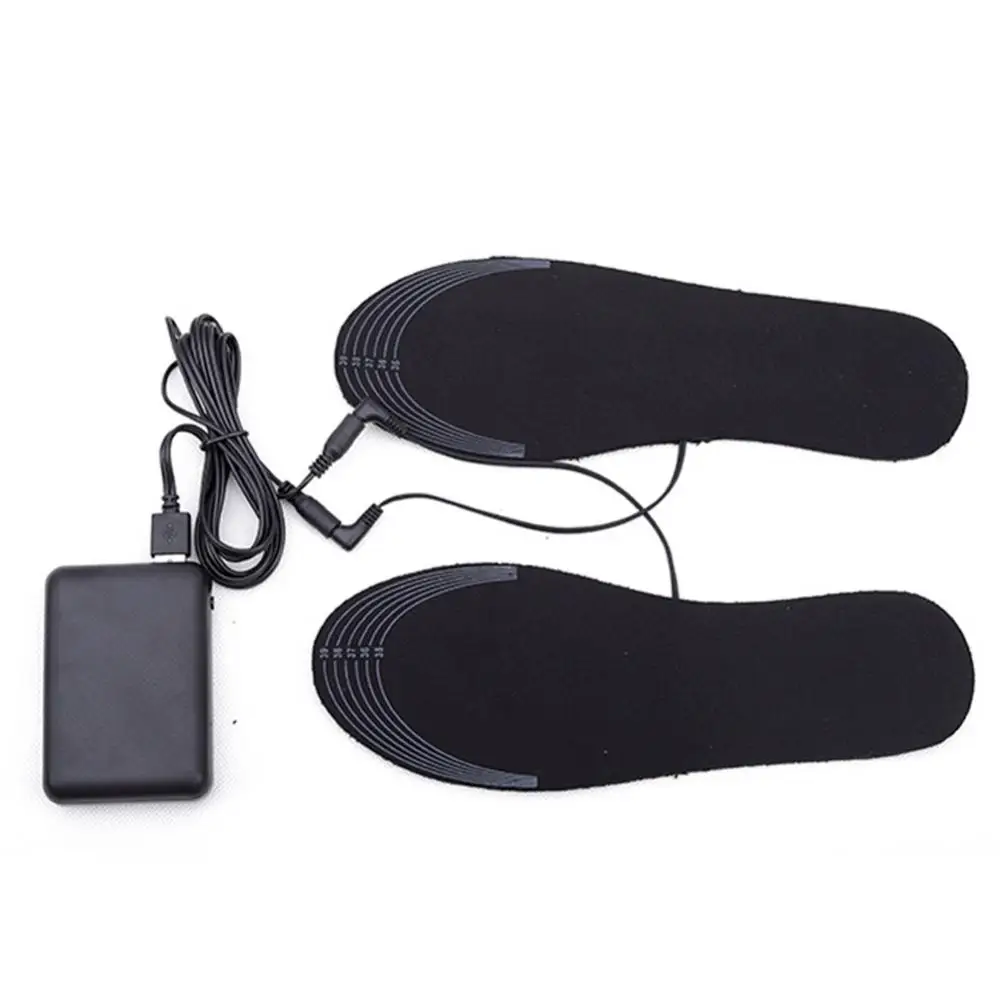 USB 온열 신발 깔창 전기 발 보온 패드, 발 보온 양말 패드 매트, 겨울 야외 스포츠 난방 깔창 패드, 직송