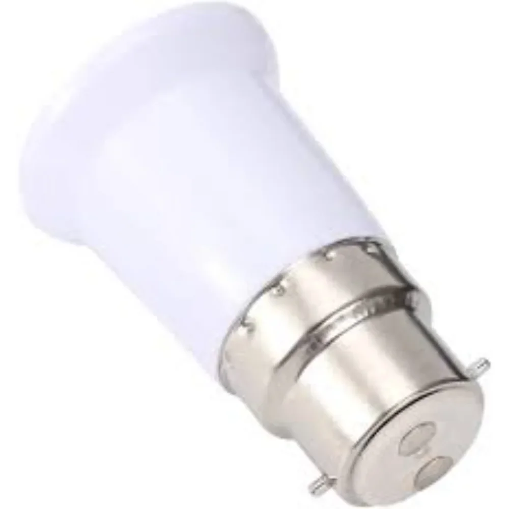 10 Pcs Durable Long-time Using B22 To E27 Screw Lamp Holder Convenient Conversion Converter Lamp