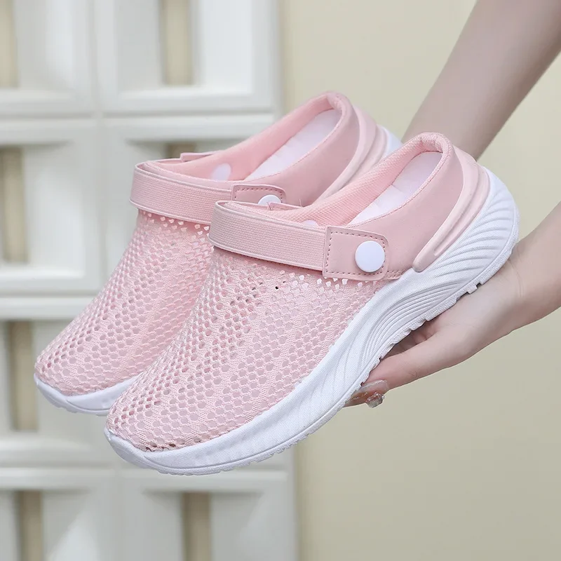 Mesh Surface Hollowed Casual Shoes Height Increasing Women Shoes main image 0