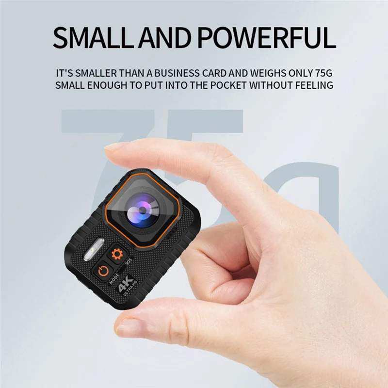 모션 카메라, 방수 스포츠 카메라, 헬멧 비디오 녹화 카메라, 드라이브 녹음기, 4K HD 카메라