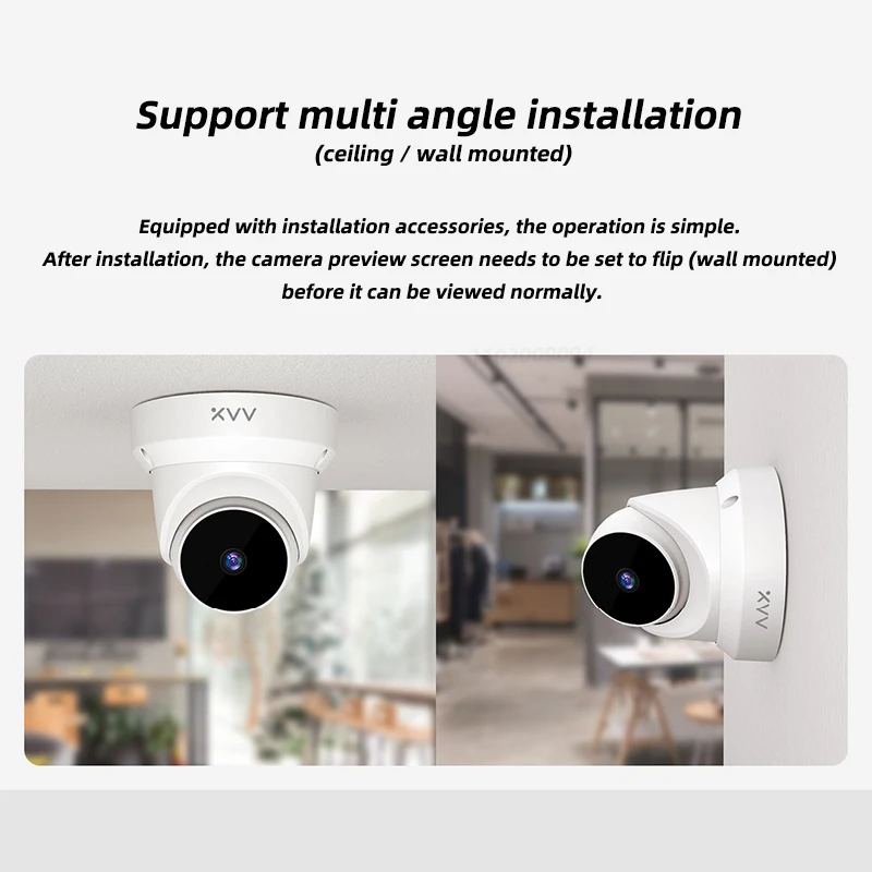 XIAOVV Q1 Smart IP Camera Wifi Surveillance Cameras 1080P HD Wifi Baby  Monitor Night Vision Home Smart Security Prot PTZ Camera - AliExpress