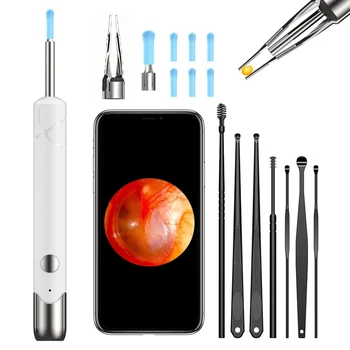 Dearsee 2300p Visual Ear Cleaner with Camera Ear Wax Removal Tool with Ear Pick & Tweezers 7 Ear Spoons Earwax Removal Ears Care 1