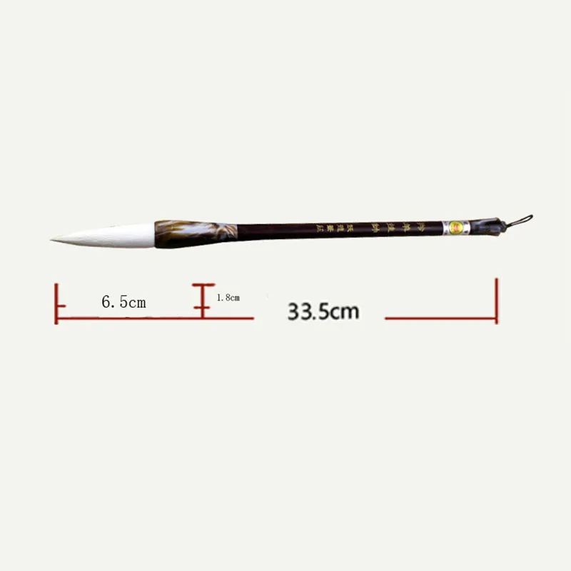 Chinese Calligraphy Brushes Pen 1Piece For Woolen Hair Medium Regular Script Writing Brush Fit For Student School supplies calligraphy brush