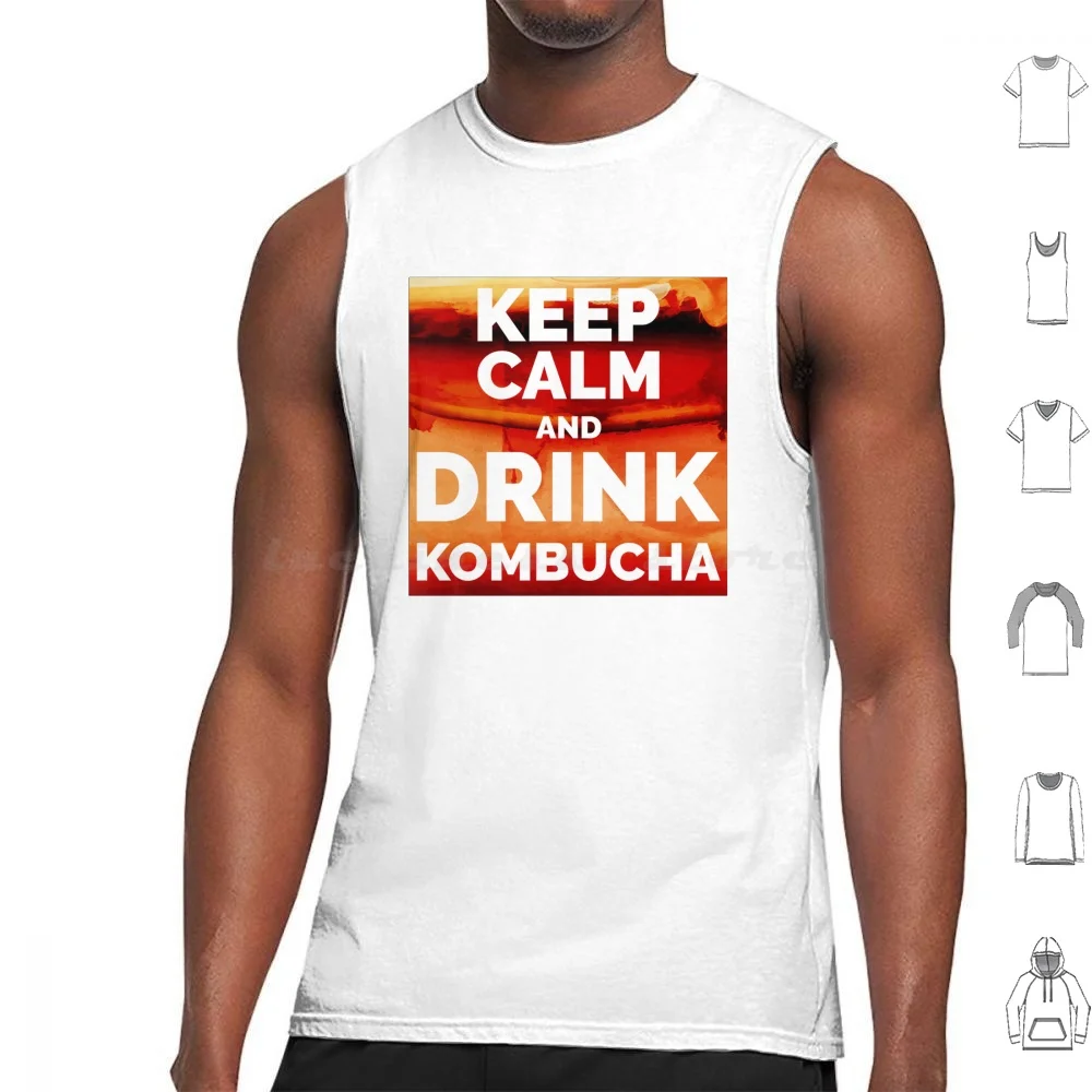 Kombucha Canotte Gilet Senza Maniche Kombucha