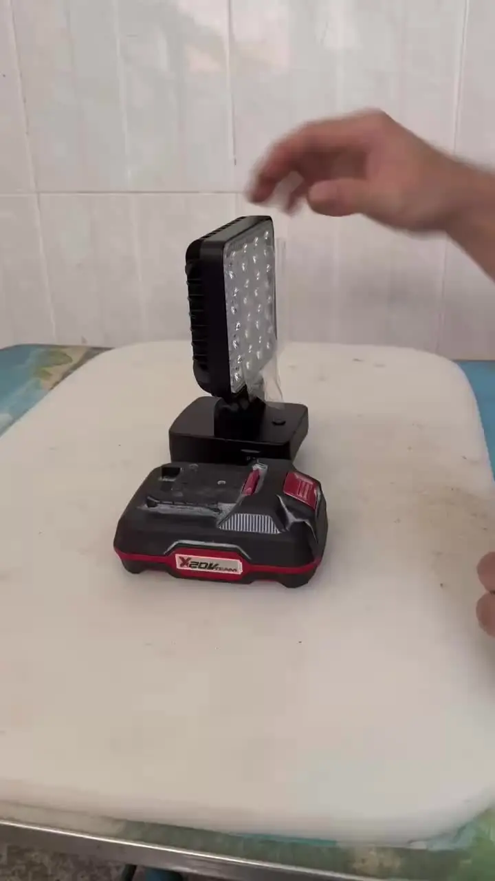 Parksde Cordless LED Work Lght PAAD A1 REVEW (Ldl, 60% OFF