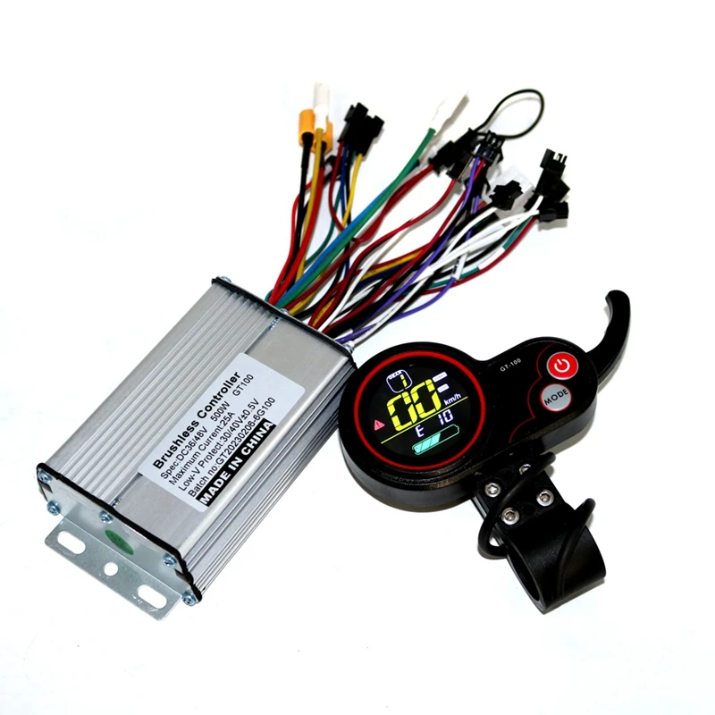 

36V/48V 350W BLDC Electric Scooter Controller E-Bike Brushless Speed Driver And LCD Display One Set Dashboard
