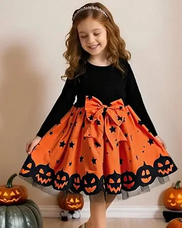 Toddler Girls Halloween Dress
