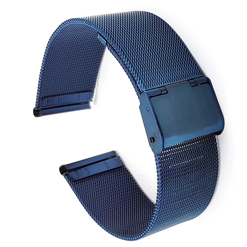 Elegant Milanese Stainless Steel Mesh Loop Band - Universal Replacement Bracelet