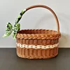 Fruit Vegetable Storage Basket with Handle Laundry Rattan Basket Clothes Baskets Rattan Basket Large Shopping Baskets 4