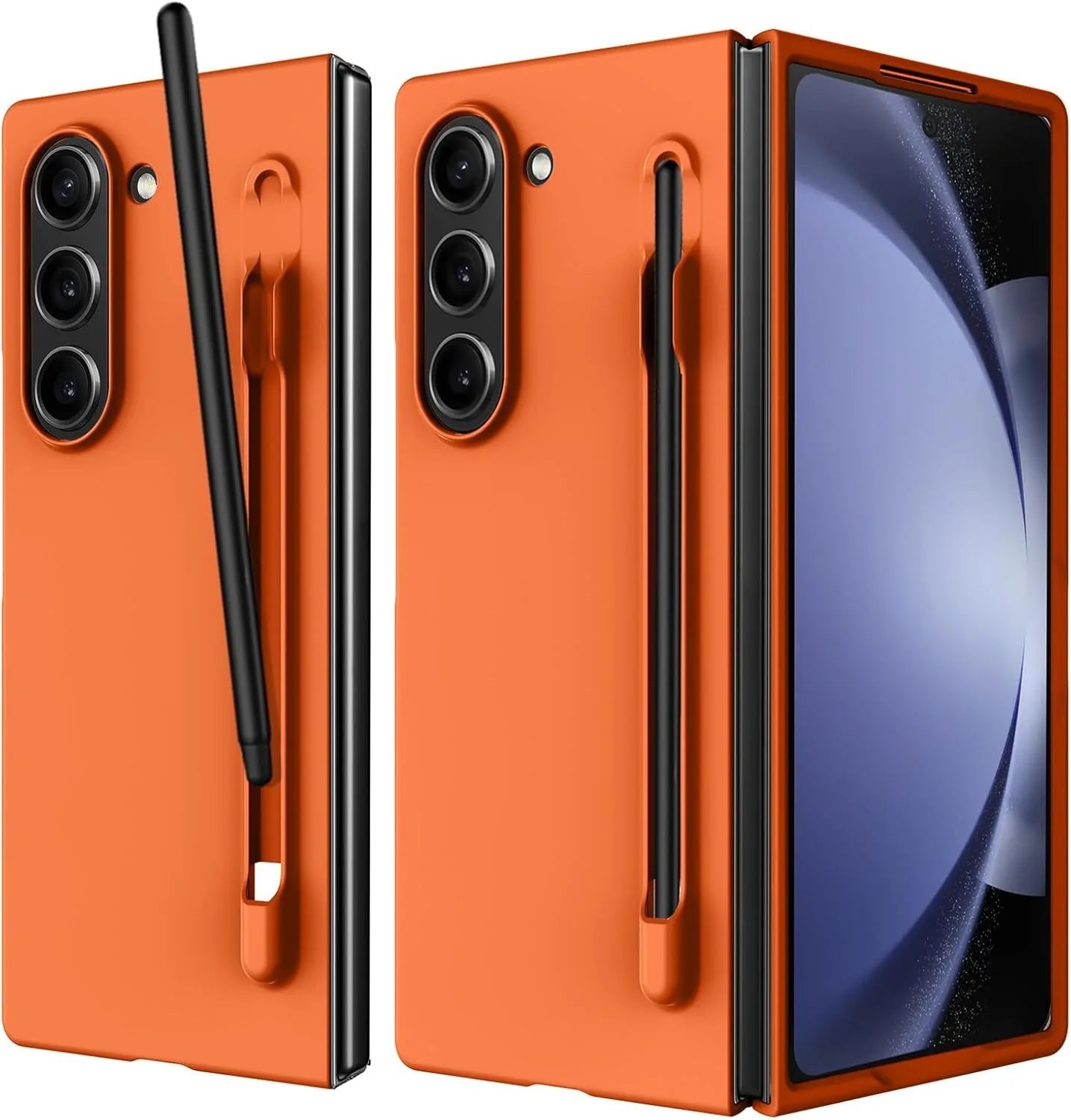 Slim Matte Skin Touch Shockproof Case with S Pen Holder