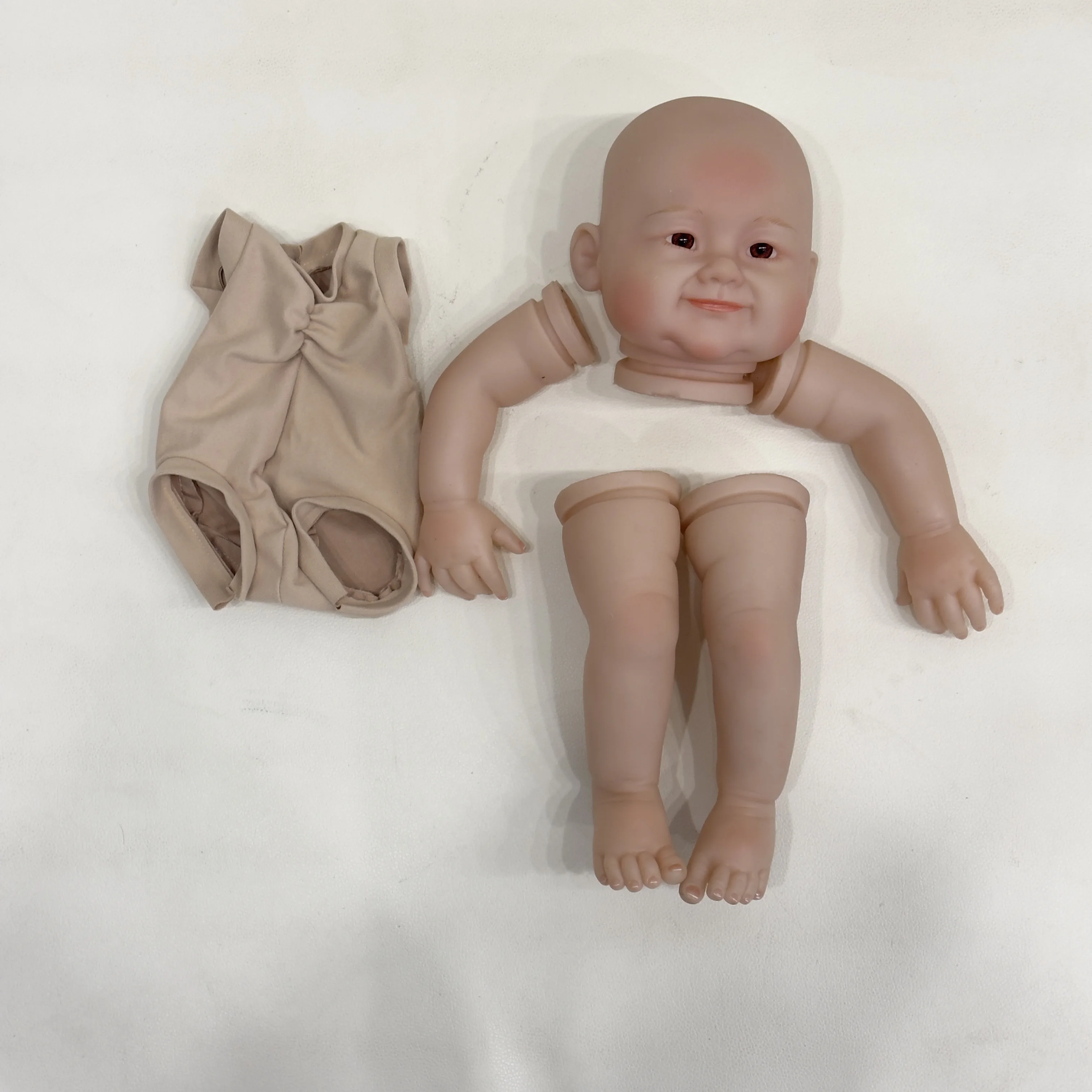 NPK CHUN-MEI 실물 같은 깨어있는  페인트 인형 키트, 이미 페인트 칠한 미완성 인형 부품, DIY  장난감, 클리어런스 세일, 24 인치
