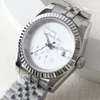 MINUTETIME NH35 Watch For Who cares, I'm already late Silver Sapphire Crystal NH35A Automatic Movement 39mm Stainless Bule Hands 4
