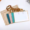 50pcs Customized Plastic Bag For Shopping Packaging Printed LOGO Gift Bag Wholesale Business Cloth Tote Bag(Printing Fee Is Extr 5