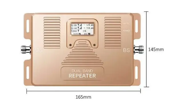 Tri Band 800 900 1800 2100 Mobile Signal Repeater 2G 3G 4G