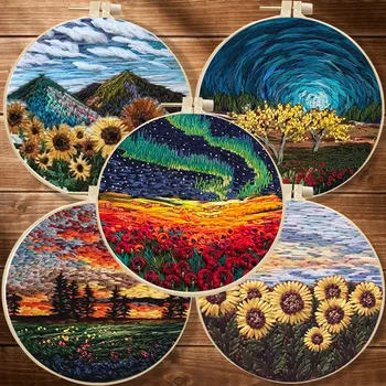 Flower Embroidery Starter Kit 1