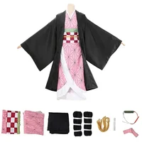 Demon Slayer Cosplay costume Tanjiro Nezuko Zenitsu Shinobu 5