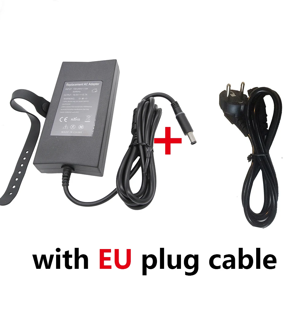 Adaptador do Carregador do Portátil para Dell 19.5v 6.7a 130w 7450 Dell G33590 G55587 Inspiron 7577 7567 G3-3579 7720 G3-3779 7566 7559 P65f - Imagem 2