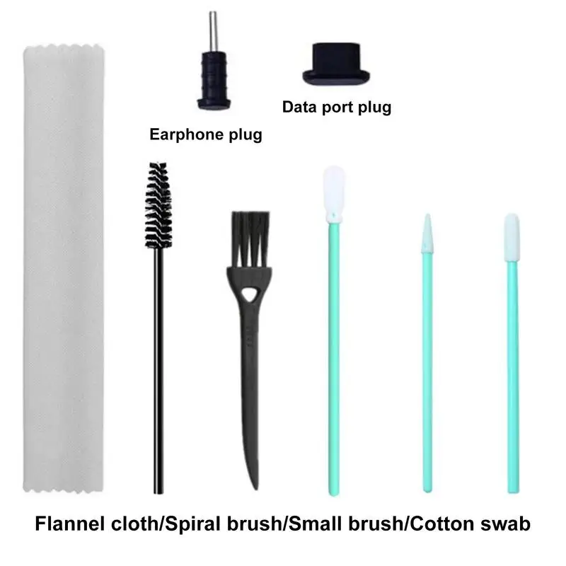Phone Port Cleaning Kit USB C Plug Set And Headphone Jack Cleaner USB Charging Port Dust Port Covers 56X Phone Cleaning Kit For