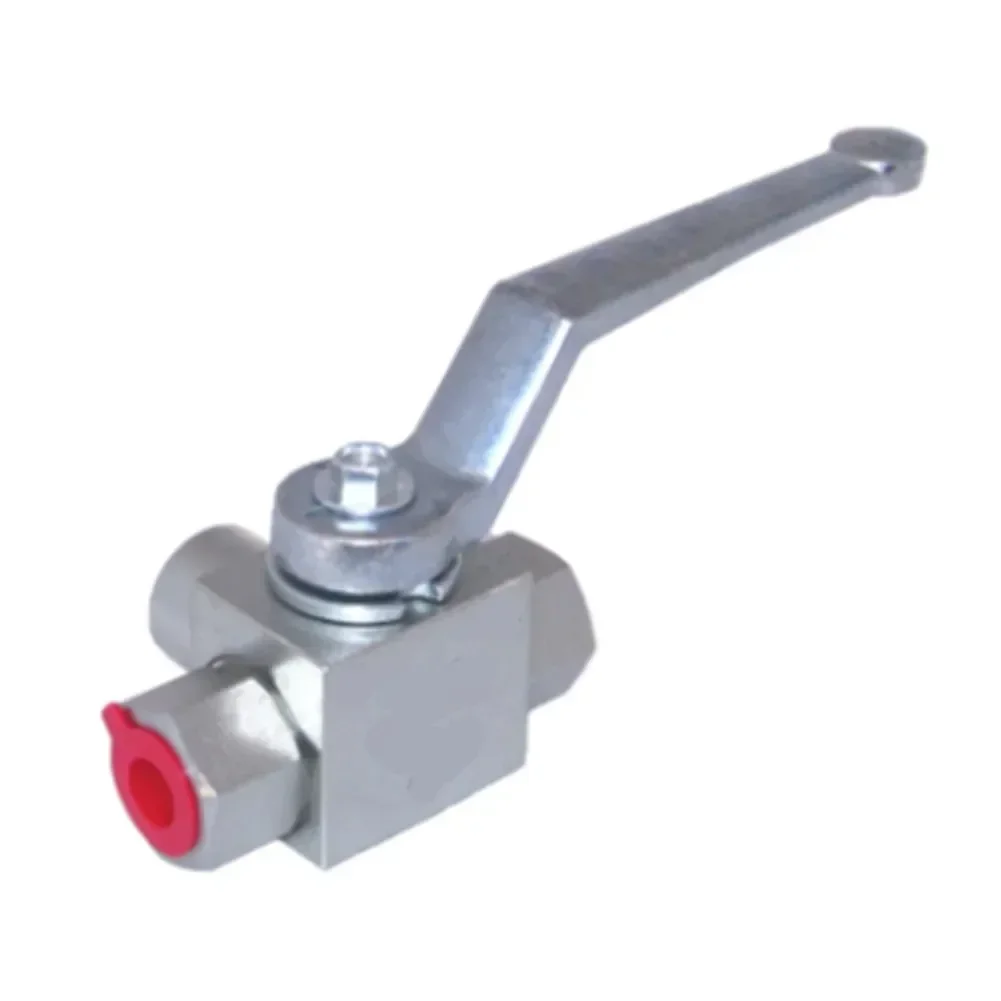 1/4" To 3/4" Hydraulic Three-way High Pressure Ball Valve Internal Thread Manual Rubber G1/4 G3/8 High Pressure Ball Valve