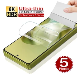 5 - Pack Hydrogel Screen Protector Film for Motorola Moto G42 (5pcs Hydrogel Film)